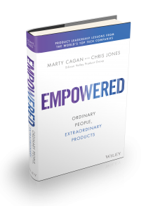 A picture of the book Empowered by Marty Cagan with Chris Jones